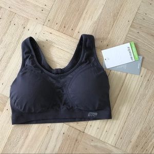 New With Tag Slate Grey Marika Yoga Top Sports Bra